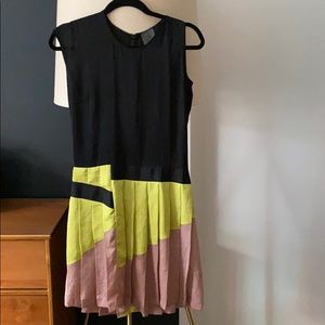 CK Calvin Klein pleated dress